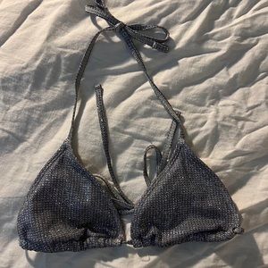 Pacsun Sparkly Bikini Top